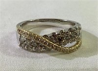 14k Gold & Diamond  Ring 1ctw w/appraisal