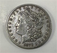 1878 CC US Morgan silver dollar