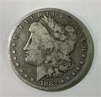 1882 O US Morgan silver dollar