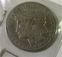 1879 s US Morgan silver dollar