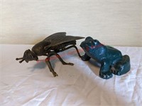 Italian Made Jewelry Holder, Cast Frog