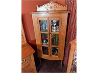 Solid Wood Curio Cabinet