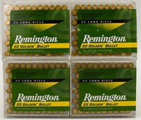400 Rounds Of Remington .22 LR Golden Bullets