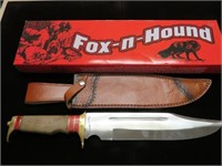 17" L FOX-N-HOUND FIXED BLADE KNIFE MIB