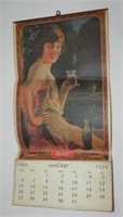 1924 Coca Cola Advertising Calendar