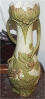 1900's Royal Dux Leaf Vase