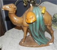 Nativity Scene Camel Chalkware Figurine