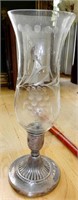 Candle Stick Holder with Clear Glass