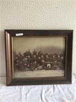 Framed Vintage Photo of Soldiers