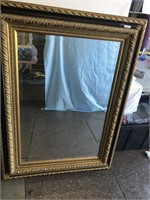 Large Fancy Framed Mirror