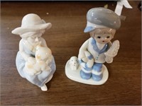 figurines girl and boy