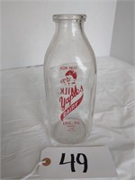 Yaples, Erie PA Dairy Bottle