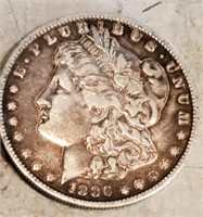 1886 O US Morgan Silver Dollar