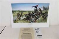 Print: The Last Command-Custer & the 7th Cavalry-B