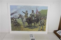 Print: Lee and Jackson at Chancellorsville