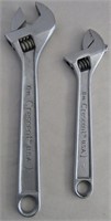 8 & 10" Crescent Wrenches made in USA