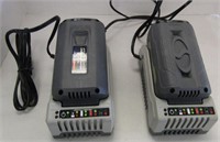 (2) 40V Batteries & Charger for SunJoe