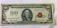 1966a Series $100 Red Seal Note