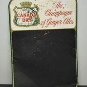 CANADA DRY MENU BOARD  28" X 19"