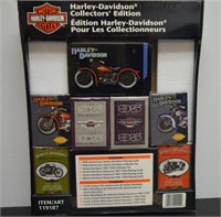 HARLEY DAVIDSON COLLECTOR DISPLAY-23"x16"