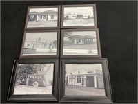 SET OF 6 FRAMED PRINTS ANNAPOLIS ROYAL