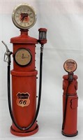 SET GASOLINE 66 METAL REPLICA PUMPS