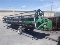 John Deere 930 Grain Header 30' w/ Trailer