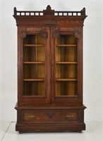 19th C. American Eastlake Bookcase