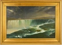 Oil on Canvas, Niagara Falls
