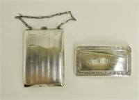 Sterling Calling Card Case & Sterling Coin Purse