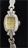 14kt Diamond Lady Hamilton Watch