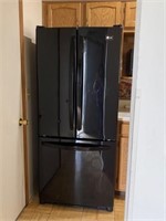 LG Side by Side Refrigerator, Freezer Bottom
