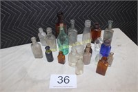 Group of 21 Vintage Bottles