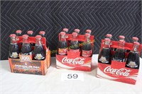 Commerative 6 Pak Coca Cola Sets