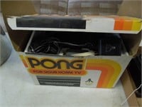 Vintage Atari Pong game - complete