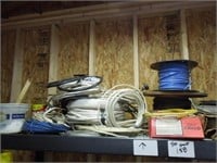 Various wire - 14-2, telephone, 12 awg, etc.