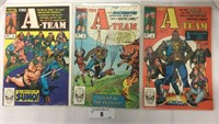 1984 A Team Comics #1, #2, #3