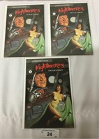 3 pcs. 1991 Nightmare on Elm Street #1 Comic Books