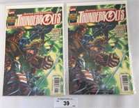 2 pcs. Thunderbolts #1 Comic Books