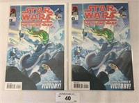 2 pcs. Star Wars The Clone Wars Comic Books