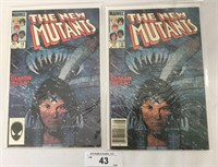 2 pcs. The New Mutants #18