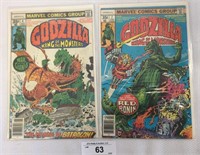 2 pcs. Godzilla #4 & #7 Comic Books