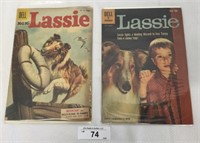 2 pcs. Lassie Comic Books