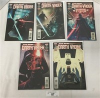 5 pcs. Star Wars Darth Vader Comic Books