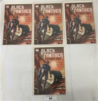4 pcs. Black Panther Panther's Prey Comic Books
