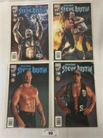 4 pcs. Stone Cold Steve Austin Comic Books
