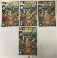 4 pcs. The Infinity Gauntlet Comic Books