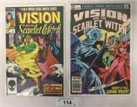2 pcs. Vision & the Scarlet Witch #1 Comic Book