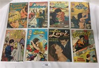 8 pcs. Love / Romance Comic Books