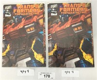8 pcs. Transformers The War Within #1 Comic Books